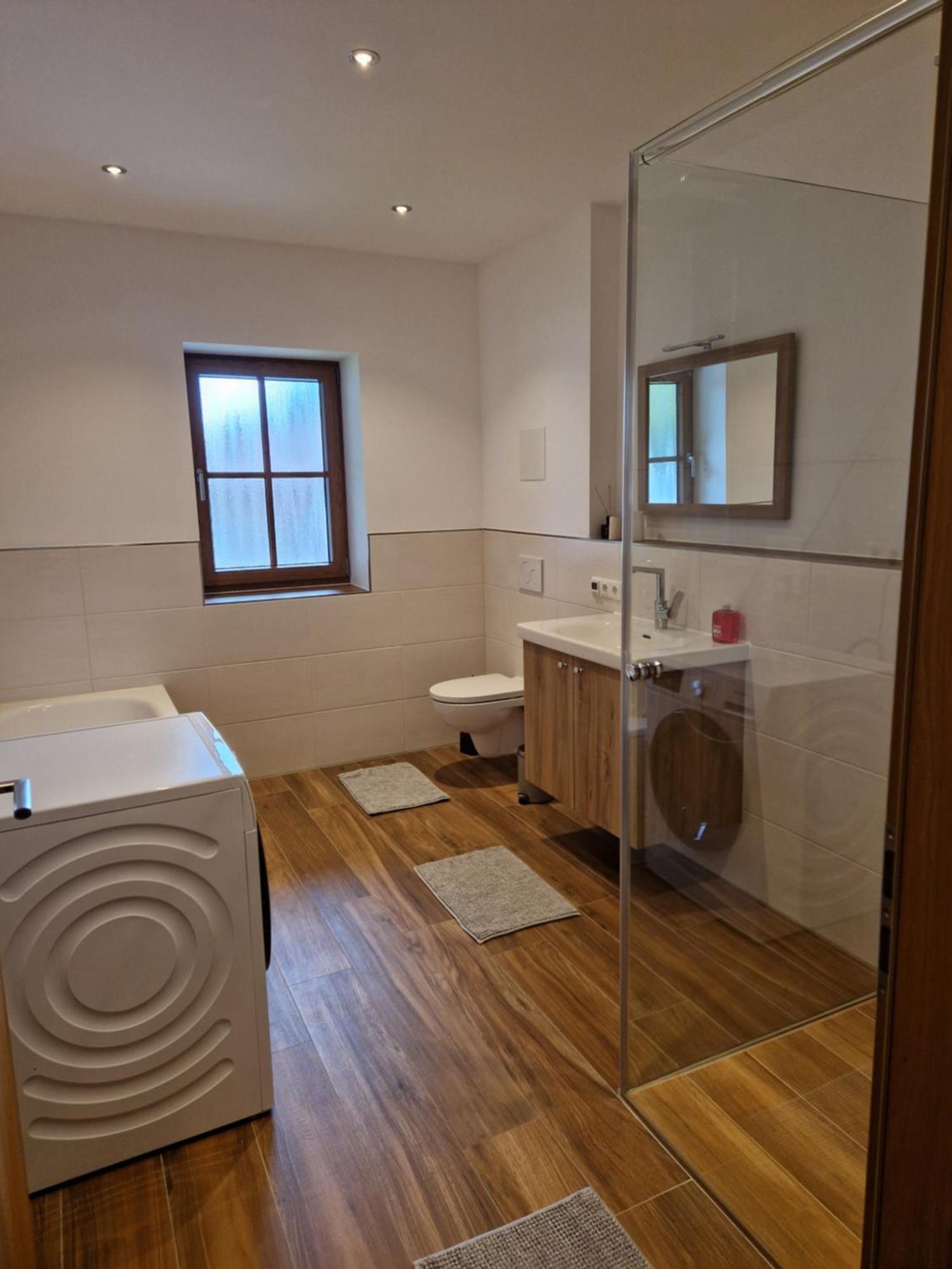 Apartament Bergeblick Bichl An Der Ludlmuehle Zewnętrze zdjęcie